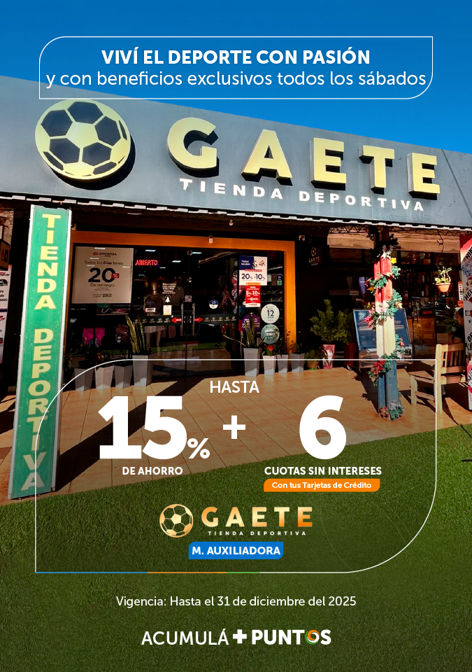 TIENDA DEPORTIVA GAETE