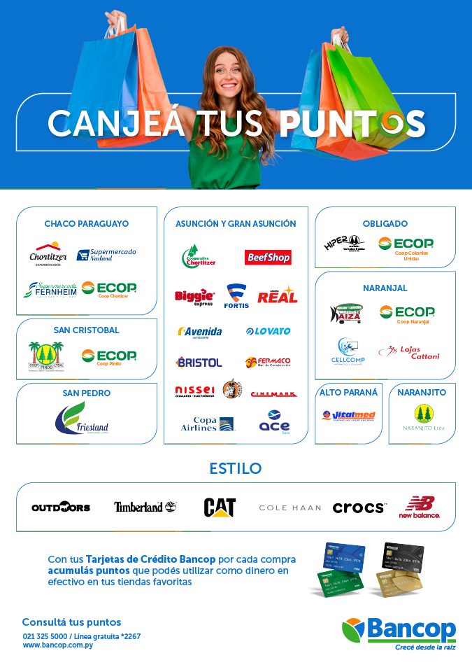 Puntos Bancop