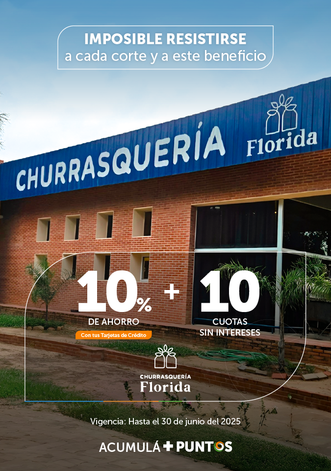 Promoción Churrasqueria Florida