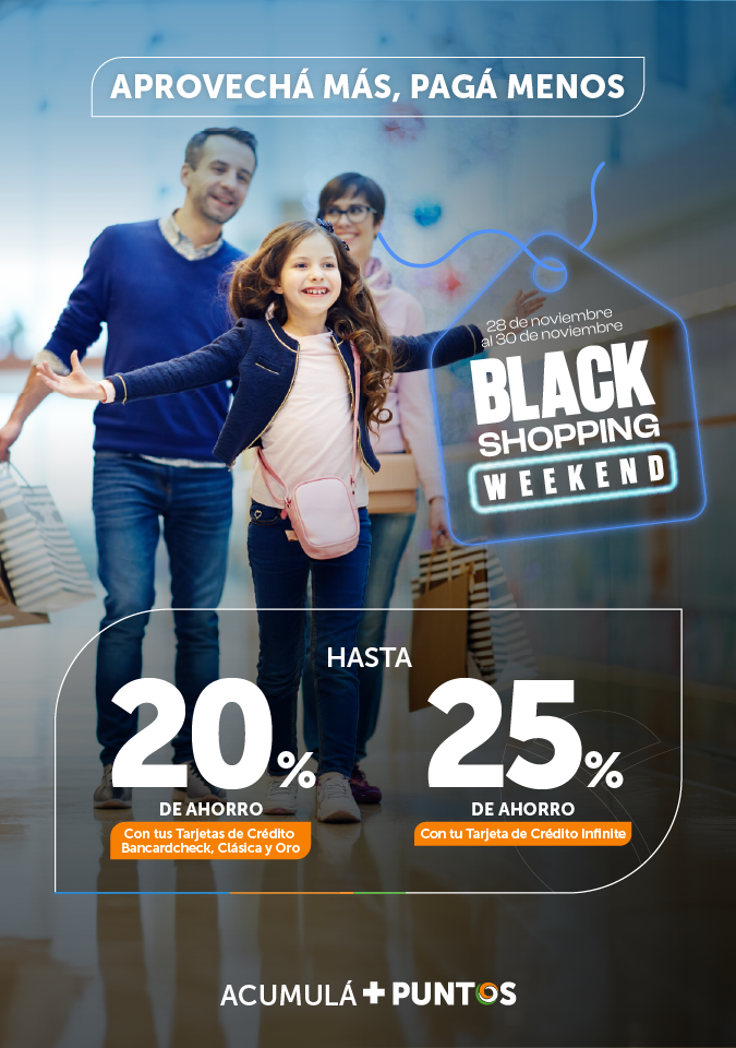 BLACK SHOPPING WEEKEND