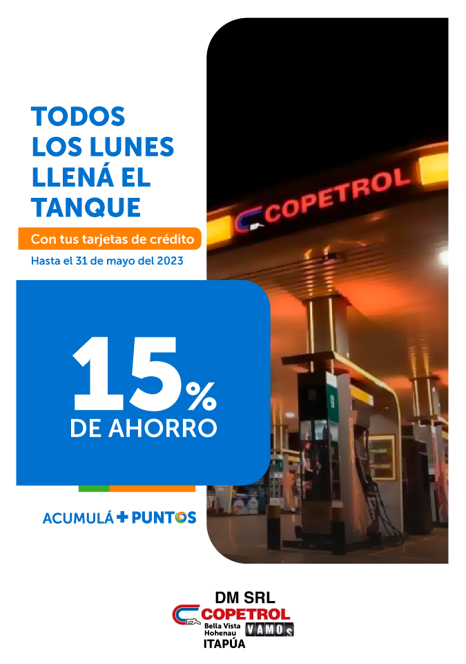 Promoción Estación de servicio Copetrol DM