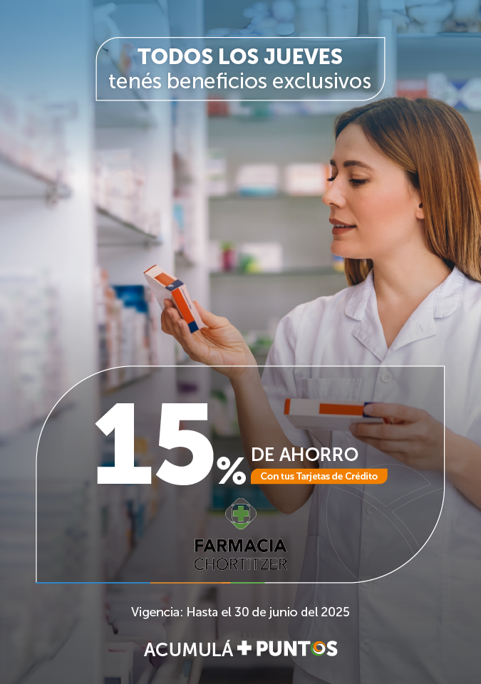 Promocion Farmacia Chortitzer