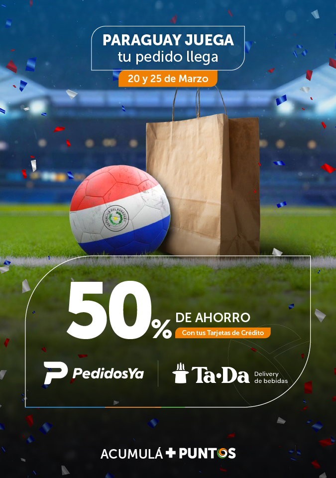 Promocion Pedidos ya y TADA