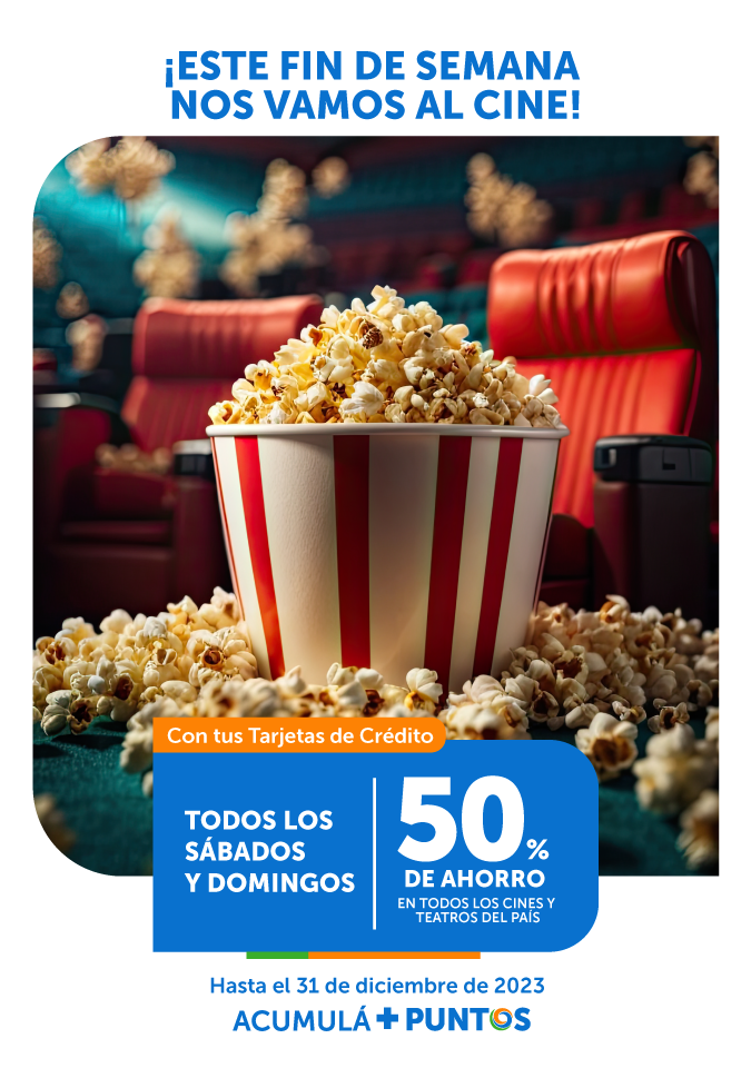 Promoción Cines y Teatros