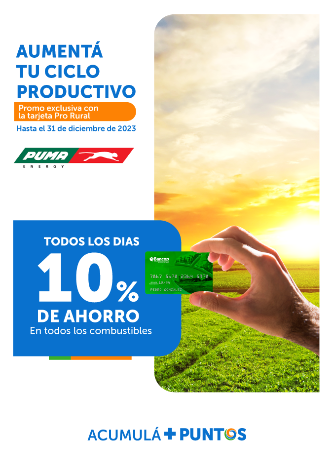 Promoción Puma Energy Pro Rural