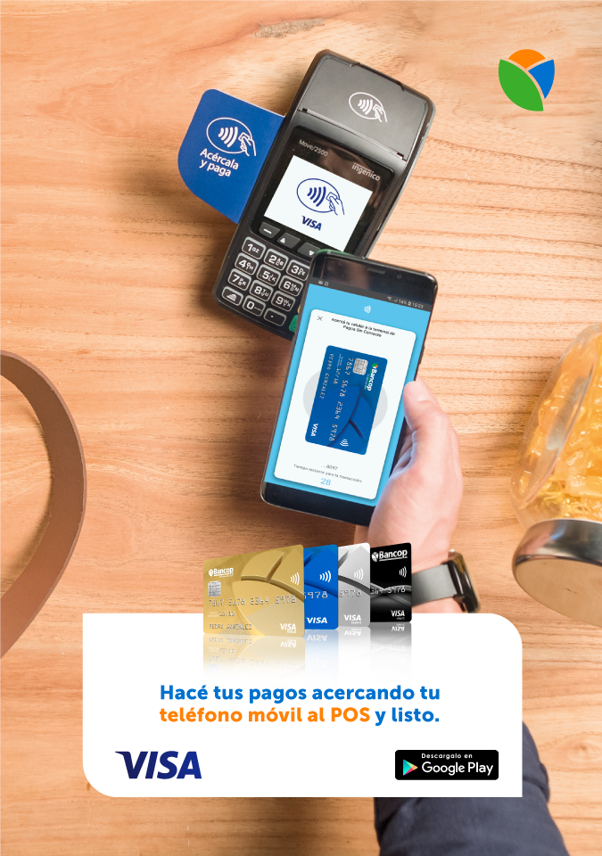 Con Bancop Wallet pagá tus compras con tu dispositivo móvil