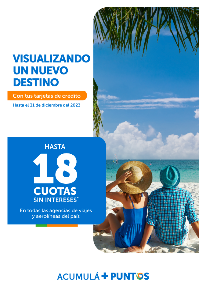 Promoción Agencias de viajes y Aerolineas