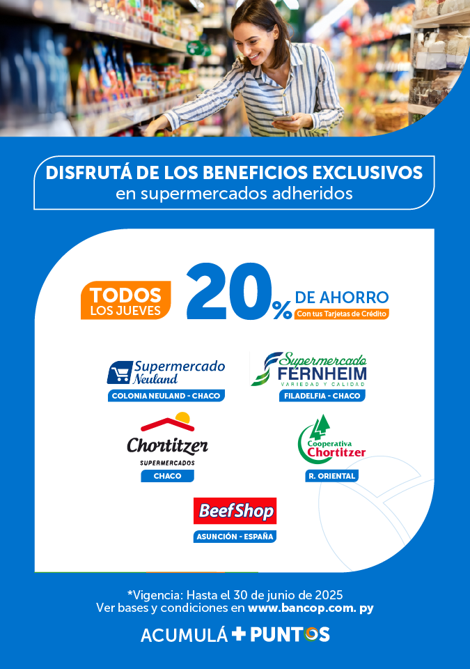 Promoción Supermercados Adheridos