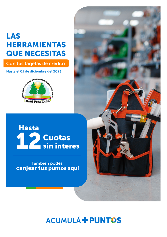 Promoción Ferreteria Cooperativa Raúl Peña
