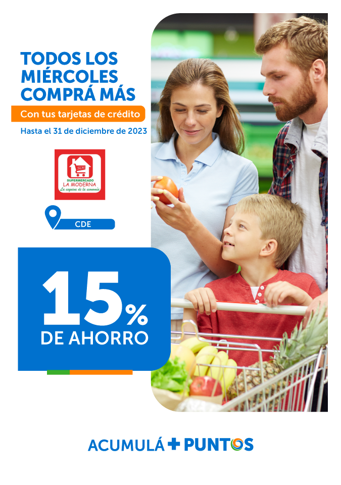 Promoción Supermercado La Moderna
