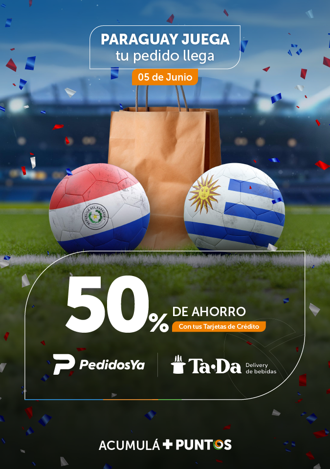 Promoción PEDIDOS YA y TADA